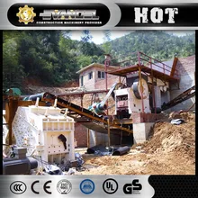 Mini mobile stone jaw crusher plant widely used for mining machinery