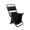 Fashion outdoor lightweight folding camping chair easy carry durable fishing chair with cooler bag