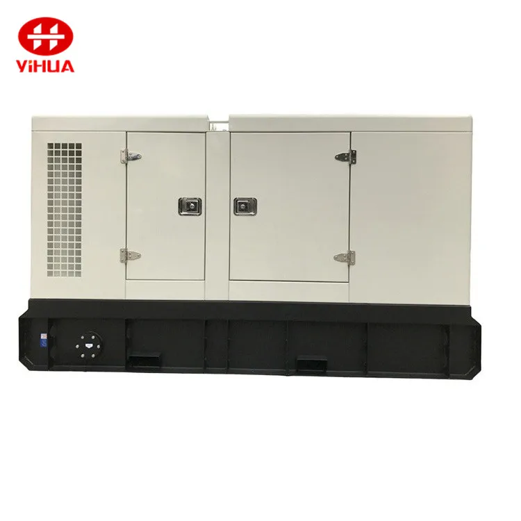 60KVA Silent Type for China Small Water Cooled Diesel Engine with 24V DC Electric Start 95% Efficiency Home Use