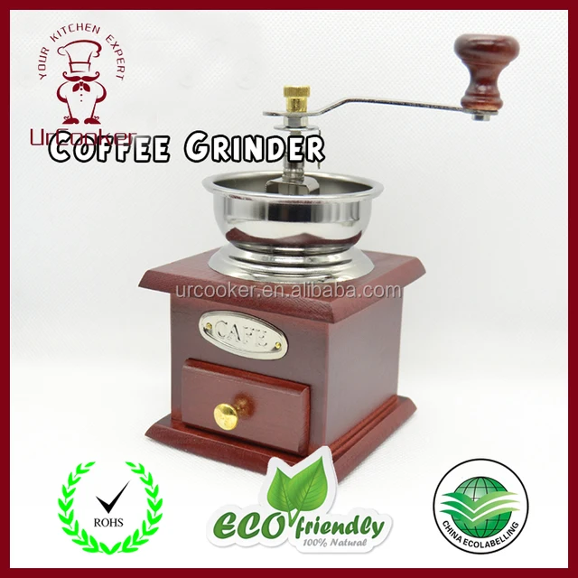 coffee grinder wood image