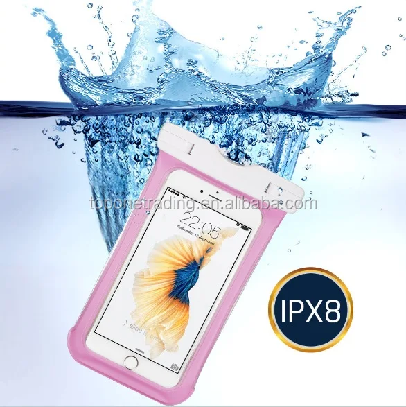 2017 Wholesale Phone Waterproof Case PVC Waterproof Bag Waterproof Pouch