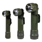 FP001 series: Military Flashlight with 4 color lens and 3 size option (2AA / 2C / 2D battery)