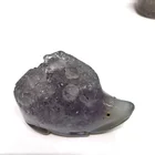 Wholesale agate crystal quartz hand-carved hedgehog ornaments