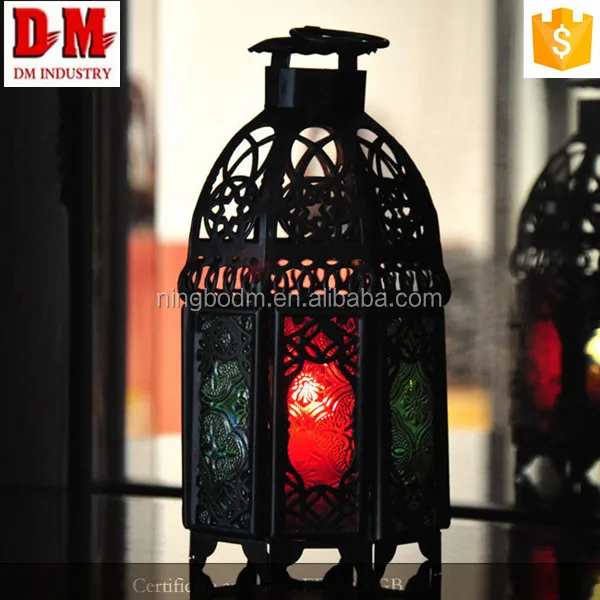 Metal-Lantern-Tealight-Candle-holder-LARGE-50cm (2)