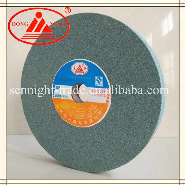DONG XING Green Silicon Carbide Bench Grinding Stone