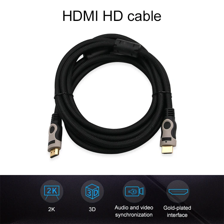Aluminum alloy connector hdmi cable highest quality hdmi cable - ANKUX.COM