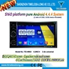 Car GPS 2 din universal Android 4.4.4 Car DVD with 4-core, Mirror link, DVR,BT,3G/Wifi(TID-M802)