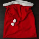 Professional Cotton Canvas Large Christmas Gift Present Storage Bag Personalized Custom Santa Sack