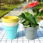 Garden Pot High Quality Biodegradable Bamboo Fiber Garden Pot Flower Pot Floral Pot