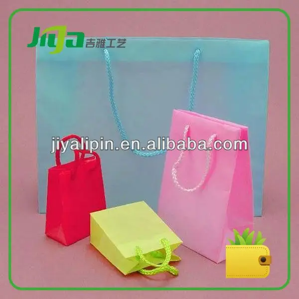 2014 pp gift handbag fashion design/paper gift bags
