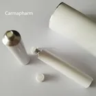 Small MOQ Empty Aluminium Collapsible Plain Tubes unprinted