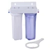 Water filter for home use with double filtration PP+CTO