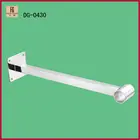 Wall mounted metal bracket for hanging pipe