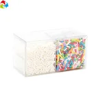 Hot Sale Disposable Plastic Supermarket Crystal Clear Candy Box
