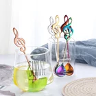 Stainless steel baby phonogram ice cream tea coffee honey spoon