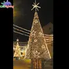 Old Style led motif lighted outdoor small Christmas tree