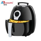 Anbolife kitchen appliances cast iron oilless oiless air fryer