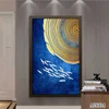 Fantasy Starry And Moon Night Wall Art Abstract Design Beautiful Bird Art Poster Canvas Oil Painting On Prints Home Decor
