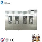 Full Automatic Small Scale Glass Bottle Beer Washing Filling And Capping Machine/Bottling Plant/Equipment/Line Price