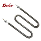 U type finned heater exchange tube air heating element