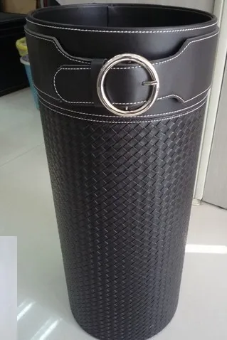 Leather bucket / umbrella umbrella cortical barrels / barrel /PU barrel leather umbrella umbrella