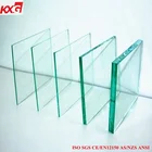 Custom Size Clear Flat Curved Low Iron Low E 6mm 8mm 10mm 12mm Thickness Tempered Building Glass Price
