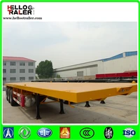 On Sale 40ft Flatbed Semi Trailers