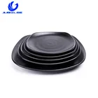 OEM Wholesale Durable Traditional Black Matt Black Round Plate