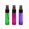 IBELONG Premium quality 10ml Colored Portable Small Glass Refillable Atomizer Spray Perfume Bottle manufacturer