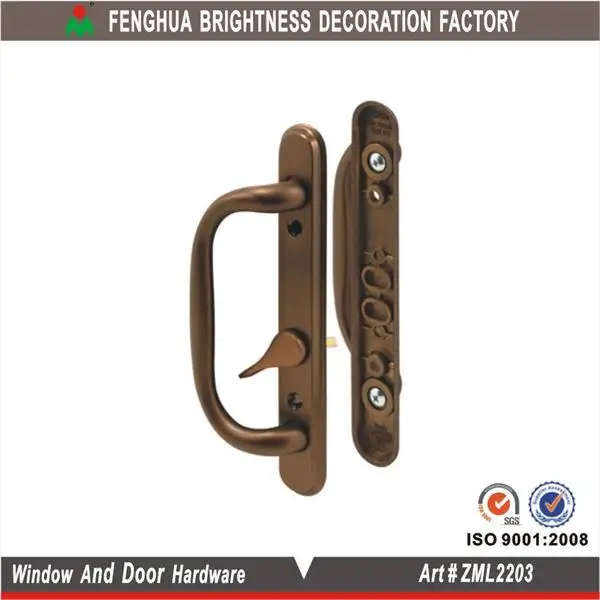 Crestline Sliding Patio Door And Window Hardware Gold Color Door