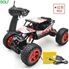 Internal Battery Off-road Vehicle Plastic Remote Control Trans Toy Robot Electric Car