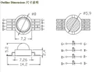 高品質ハイパワーled 8ピン4ワット12ワットrgbw ledダイオードepiledsエピスターチップ