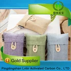 Customer OEM Logo Natural Activated Bamboo Charcoal Bag Air Purifying Bag