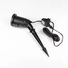 3d Christmas fireworks white snow animation waterproof torch led laser light show projector