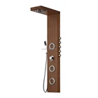 (P5201) Natural Bamboo Shower Panel Bathroom Wooden Shower Panel