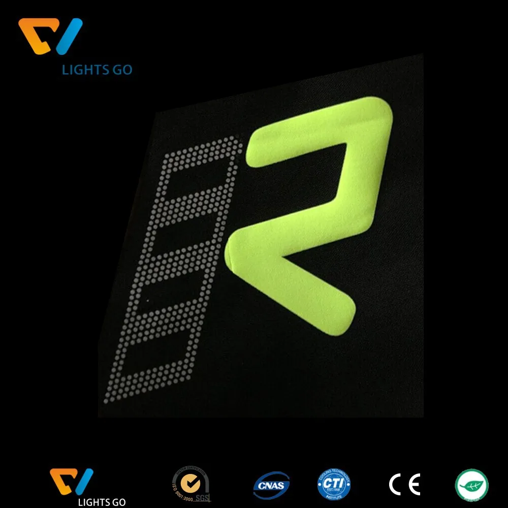 silk screen printing logo material transparent reflective film
