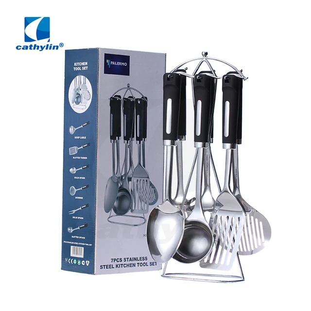 Wholesale stainless steel hotel kitchen utensils set for cooking spaghetti