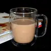 Customize design double wall glass coffe/tea cup with handle