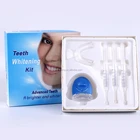 private label teeth whitening products home teeth whitening/tooth bleaching kit with LED light