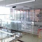 New design aluminum sliding glass door with automatic system