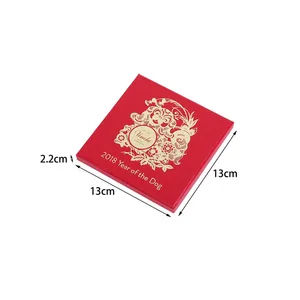 food grade hand made chocolate gift box with paper tray
