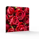 High-end straight trade show indoor quick set up wedding backdrop stand