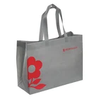 Large eco friendly biodegradable non woven fabric carry bag