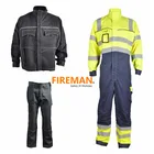Uniform Protective Wear Flame Retardant Uniform Fire Protective Construction Men Work Wear Clothing Frc