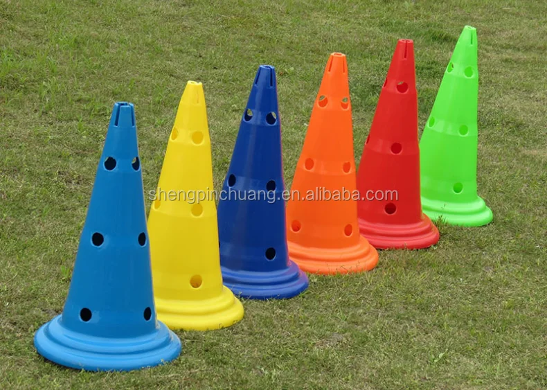 50cm round bottom colorful football soccer training sport cones