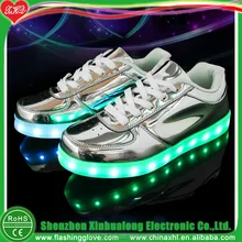 2017 7 colors led shoes led light up shoes original factory Shenzhen