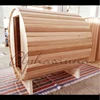 Brand New Pinnacle Rustic Barrel Sauna from Alpha Saunas