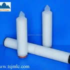 Polypropylene Membrane Pleated Filter Cartridges For Solvent Ink Filter 1 Micron