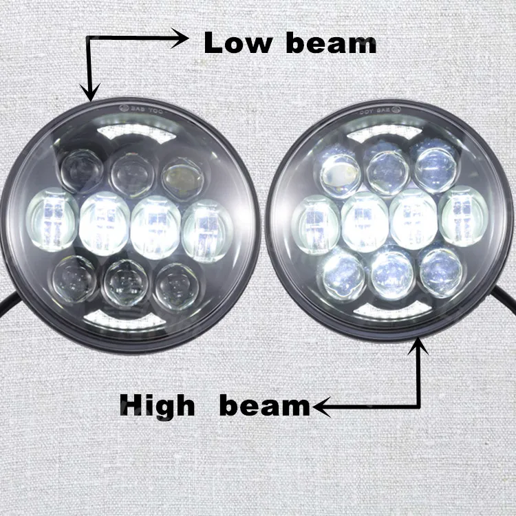 5.75 80W LED headlight