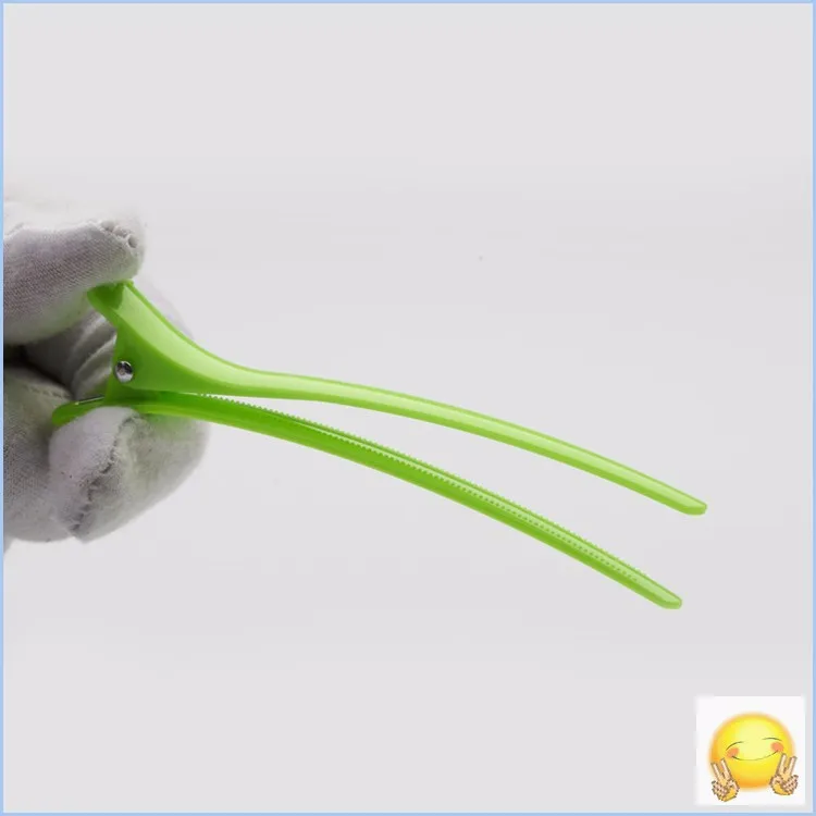 Good Quality Barber Shop Hair Clips For Hairdresser Plastic Salon Hair Section Clips Pin